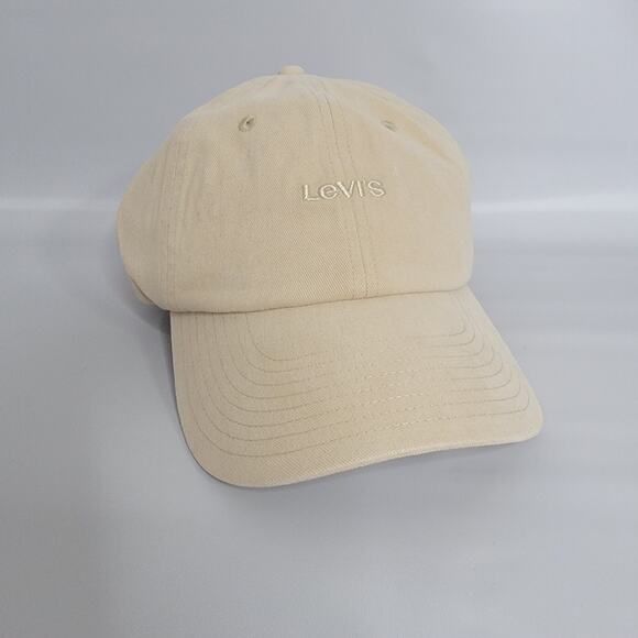 Levi's Logo Baseball Cap Hat Unisex One Size Adjustable NWT Embroidered - Picture 1 of 5